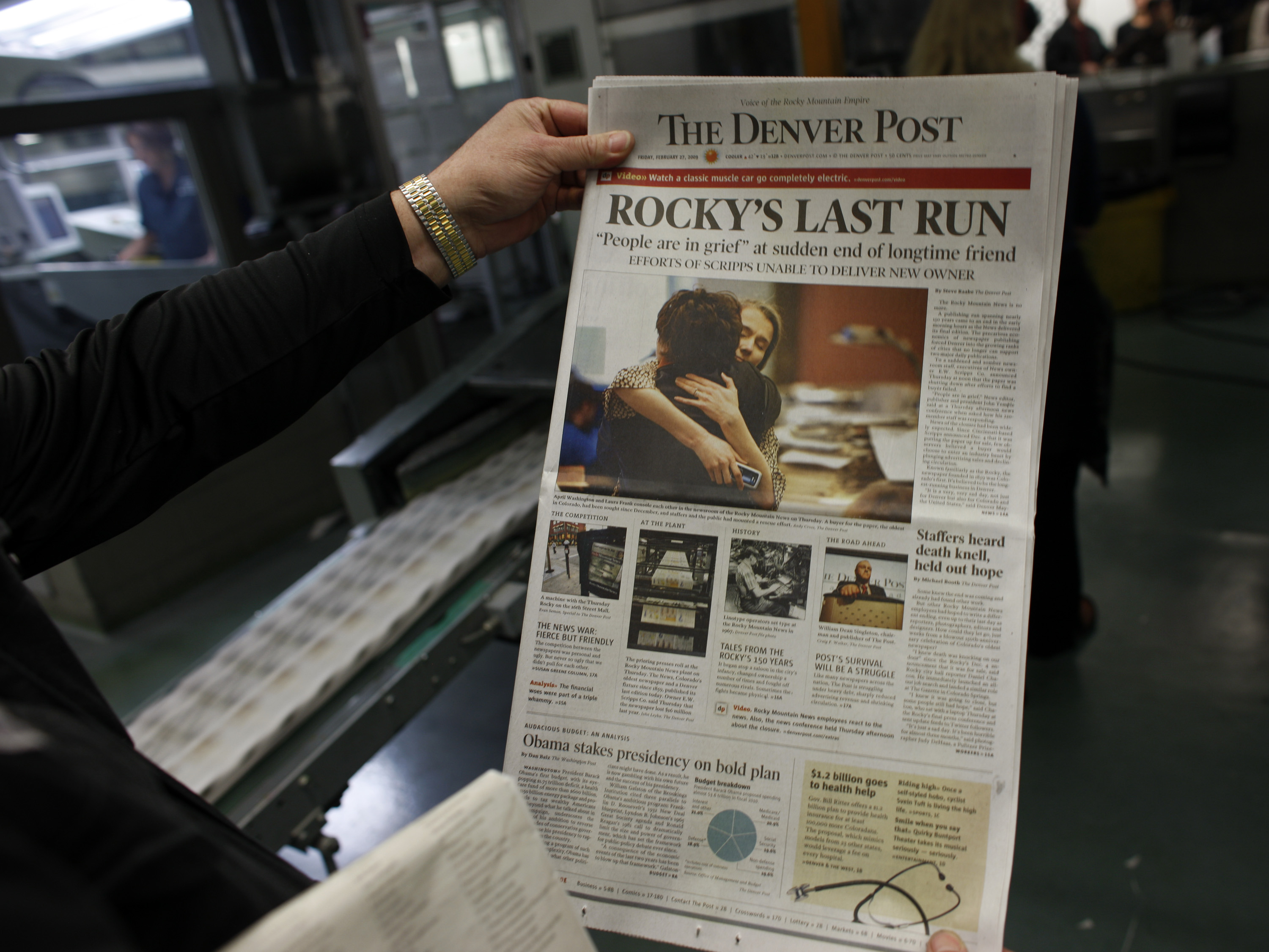 Rocky Mountain News Closes