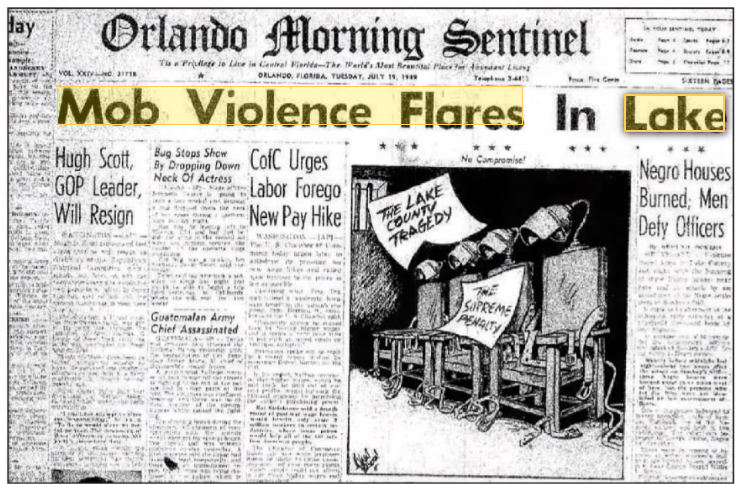 Groveland Four front page